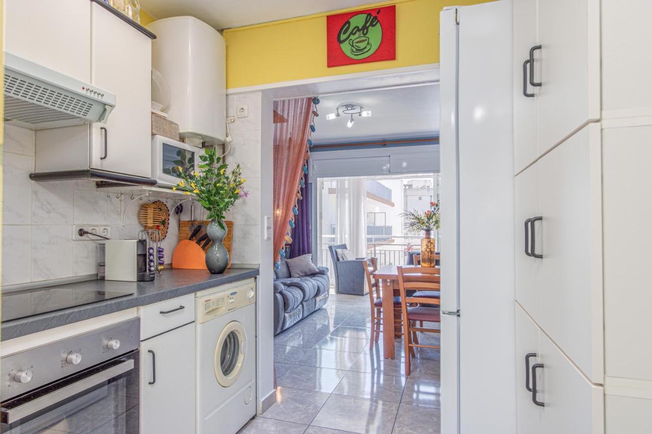 Ferienwohnung Sand1-Apartamento En La Playa, Centrico, Parking Y Clima Roses Exterior foto